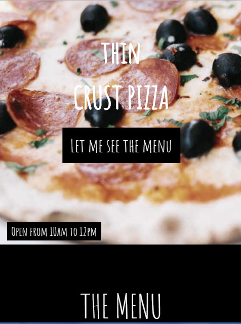 Negocio para pizzerias